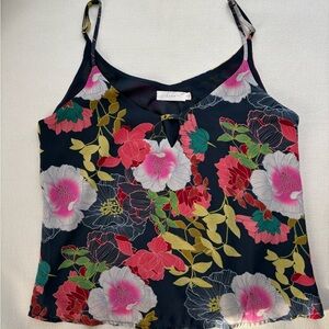 Lush Oriental Floral Camisole